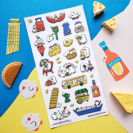 🇮🇹🦆 Ciao from this waddling little traveler and their flock of foodie friends! From gelato carts and pizza breaks to gondola cruises, and sunny café stops, these charming ducks by @happybitsofjoy are living la dolce vita. Filled with tasty treats, sightseeing, and quack-worthy moments, this tour has all the charm of a perfect Italian getaway.