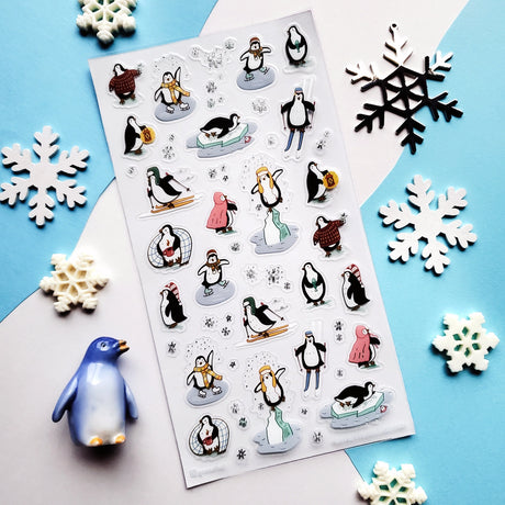 🐧❄️ Waddle into winter fun with these adorable penguin pals by @goosefrol! From twirling on the ice and cozy cocoa breaks to snowy ski adventures and lantern-lit strolls, these frosty friends are making the season extra cute. Bundled up in their fluffiest scarves, warm sweaters, and winter hats, these playful penguins are ready to bring a sprinkle of chilly charm and winter joy to your pages!
