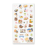 STICKII - Blooming Bento Day Sticker Sheet

🌸🍱 @mochigardens’ sweet kitties are enjoying a dreamy spring picnic in Japan, filled with cherry blossoms, yummy bento boxes, and kawaii snacks at every stop. From rolling through town on little trains to sharing mochi, matcha treats, and beautifully packed lunches, these cuddly kitties know how to savor the season. Art by: @mochigardens

Top Coating: None
Adhesive Layer: Paper
Backing Layer: Paper
6.69" x 3.54".
Weight - 0.03lbs.
1 sheet included &nbsp; &nbsp;