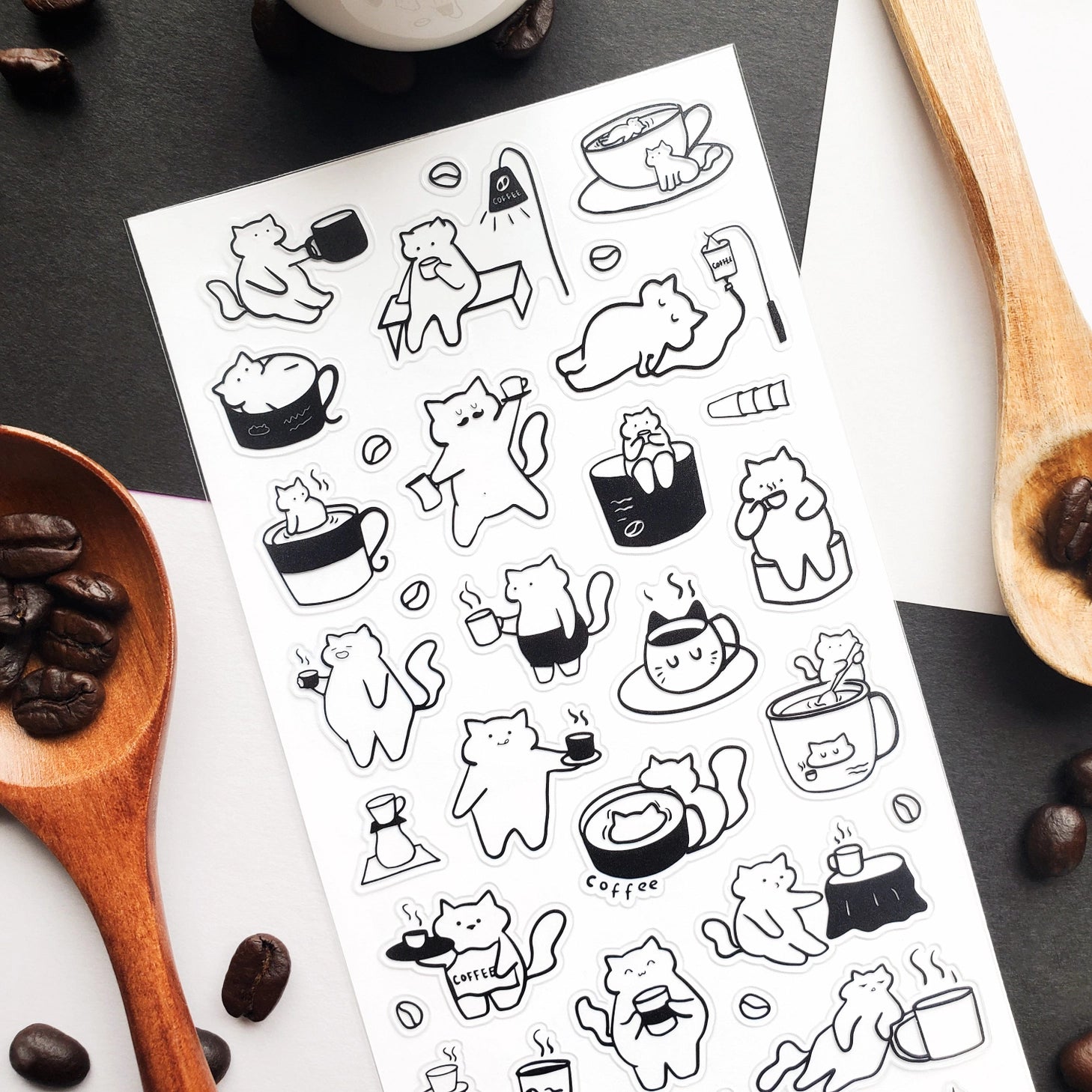 ☕🐱 Running on caffeine and cattitude? This purr-fectly jittery crew knows the grind never stops! These feisty felines are brewing up trouble, napping mid-sip, and living their best espresso lives - one cup (or five) at a time. Whether you’re a latte lover or a drip devotee, these cool cats are here to remind you: stay grounded, but never decaffeinated!