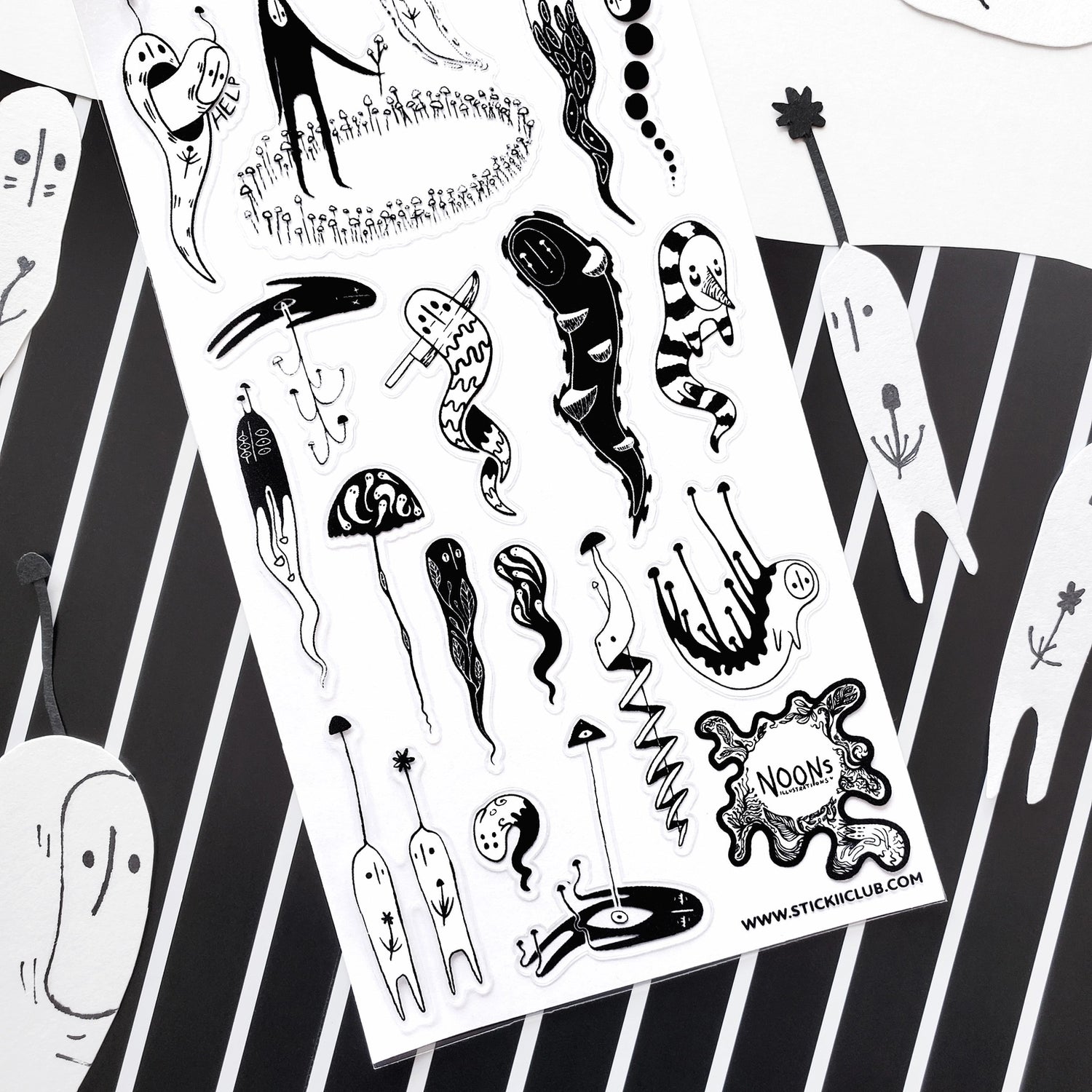 👻🍄 @noonsillustrations totally nails it with completely accurate illustrations of us with our besties. Sure they’re funky little phantoms but if art could take a picture of us in our truest forms of how we feel in our SOULS, this would be it! From having headaches to just making pterodactyl noises at our friends and just being understood, this set is spooky but oh so real! Art by: @noonsillustrations