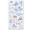 Dive into an ocean of cuteness with this dreamy underwater adventure by @milkkoyo! These adorable kitties hitch a ride on friendly sea creatures, gliding alongside whales, rays, turtles, and jellyfish as they drift through bubbly blue waters. This sheet feels like a gentle swim through a magical sea where friendship and fun always float to the surface.