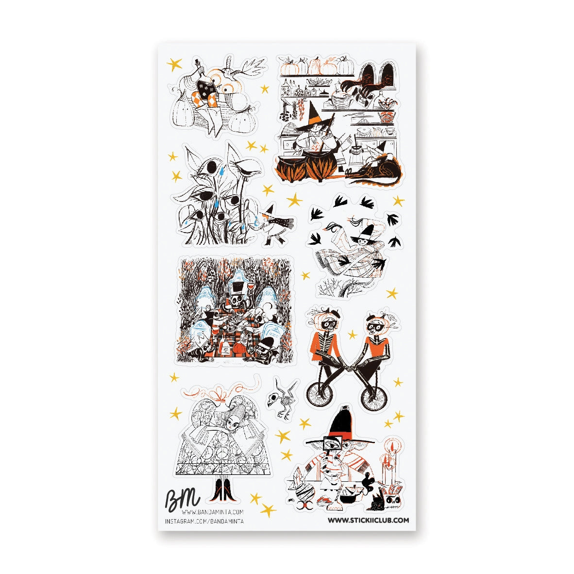 STICKII - Spooky Season Picnic Sticker Sheet