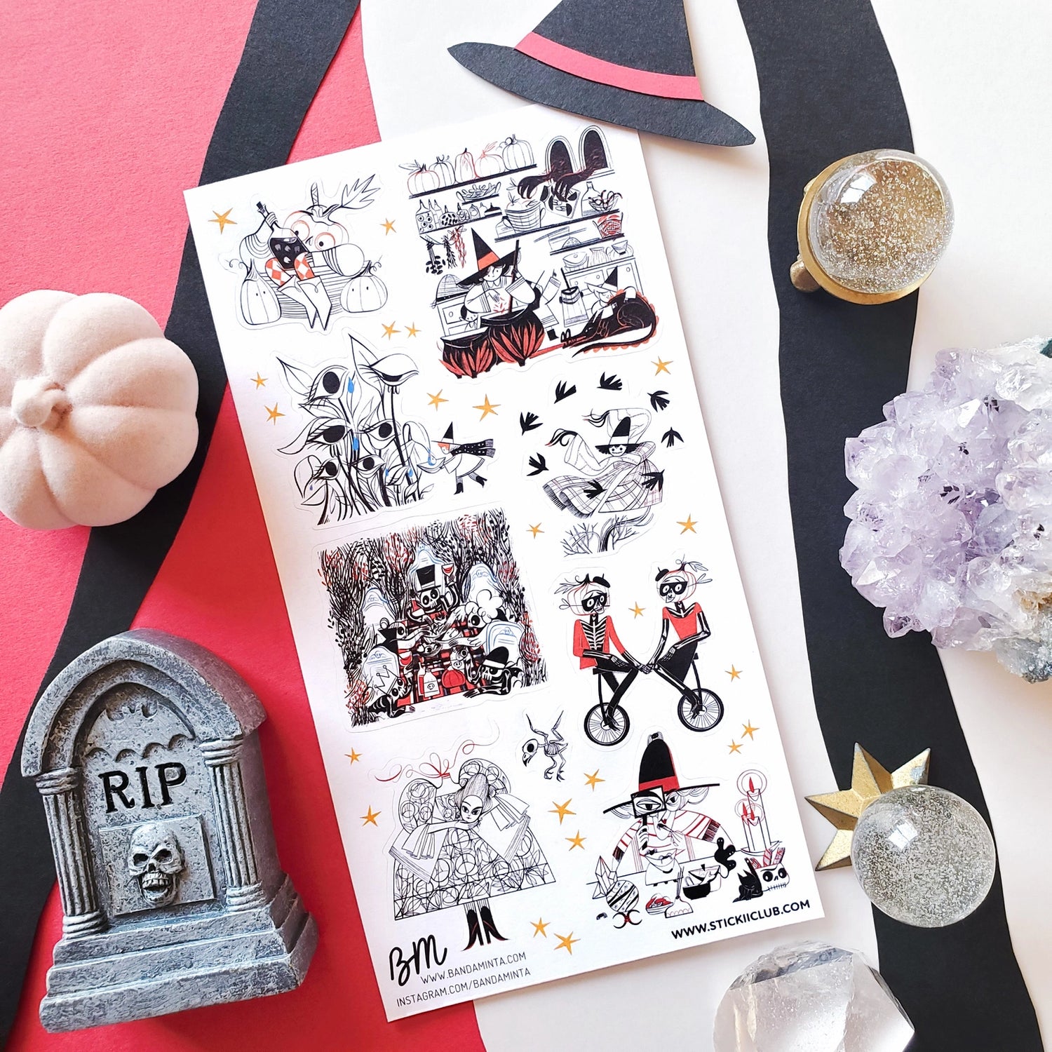 STICKII - Spooky Season Picnic Sticker Sheet