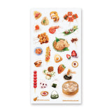 STICKII - Vibrant Asian Eats Sticker Sheet

Bold and vibrant colors for bold and vibrant flavors! This sheet is really out here making us want to eat paper right now, with these stickers featuring individual and small groups of delicious snacks.

Art by: @littledrumsticks

One sticker sheet is included.
Top Coating: None
Adhesive Layer: PVC (plastic)
Backing Layer: Clear PET
Size: 9x17cm
1 Sheet included