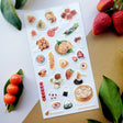 STICKII - Vibrant Asian Eats Sticker Sheet

Bold and vibrant colors for bold and vibrant flavors! This sheet is really out here making us want to eat paper right now, with these stickers featuring individual and small groups of delicious snacks.

Art by: @littledrumsticks

One sticker sheet is included.
Top Coating: None
Adhesive Layer: PVC (plastic)
Backing Layer: Clear PET
Size: 9x17cm
1 Sheet included
