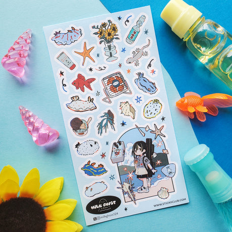 STICKII Beachside Fun Sticker Sheet