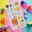 STICKII Cutie Snack Run Sticker Sheet