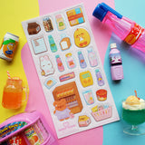 STICKII Cutie Snack Run Sticker Sheet