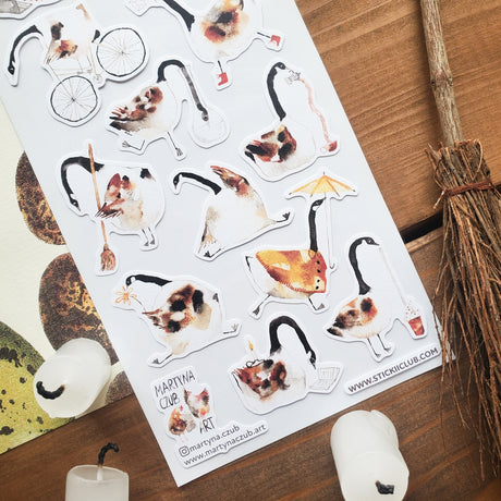 STICKII Darling Geese Sticker Sheet