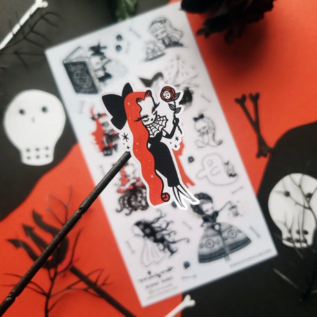 STICKII Hauntingly Fabulous Sticker Sheet Witch