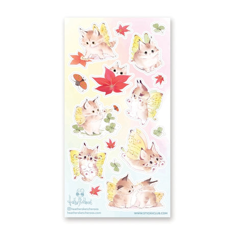 STICKII Kitterflies Sticker Sheet