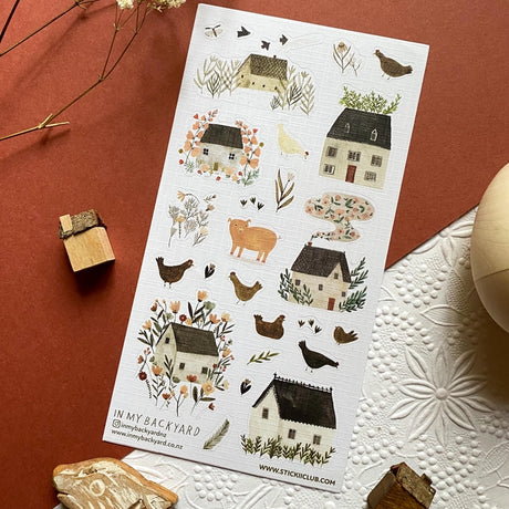 STICKII Little Farmhouse Sticker Sheet