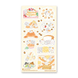 🍞🐱 Soft, sweet, and baked with pure cuteness! @illustratortokudome’s kawaii kitties are lounging on fluffy pancakes, snuggling in fresh baguettes, and baking like purr-fect pros. Every buttery pastry and sugar-dusted treat comes with a tiny paw print of charm.

Art by: @illustratortokudome

Top Coating: None
Adhesive Layer: Paper
Backing Layer: Clear PET
6.69" x 3.54".
Weight - 0.03lbs.
1 sheet included&nbsp;