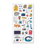 STICKII On My Desk Sticker Sheet Stationery