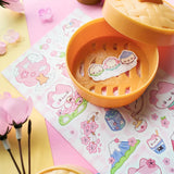 STICKII Sakura Snow Day Sticker Sheet Cherry Blossom