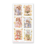 STICKII Spring Snapshots Sticker Sheet Cherry Rabbit