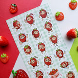 STICKII Strawberry Feels Sticker Sheet