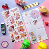STICKII Study & Chill Sticker Sheet Cozy Room