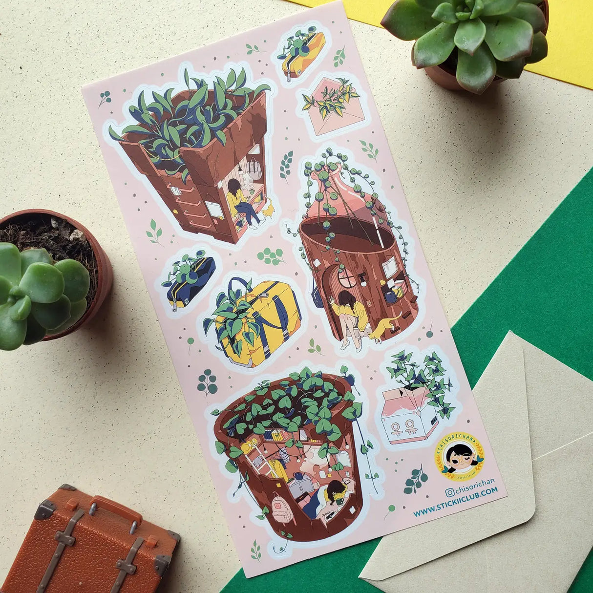 STICKII The Plant Life 2 Sticker Sheet
