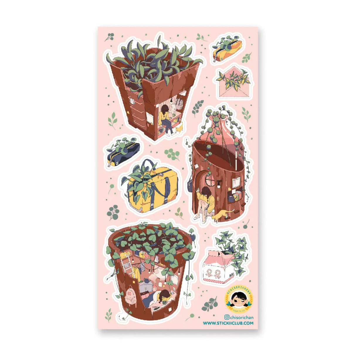 STICKII The Plant Life 2 Sticker Sheet