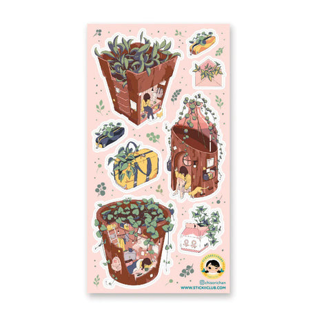 STICKII The Plant Life 2 Sticker Sheet