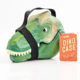 Keep your snacks safe from extinction with this fierce T-Rex head lunchbox. Made from durable polypropylene with a secure silicone lining and a sturdy fabric carry handle, it’s tough enough for any Jurassic adventure. Big enough for sandwiches, fruit, and treats — or for storing toys, crayons, or fossils — this versatile case is perfect for school, play, or travel.