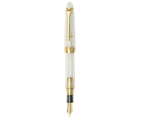 Sailor 1911S Fountain Pen - Transparent - Gold Trim