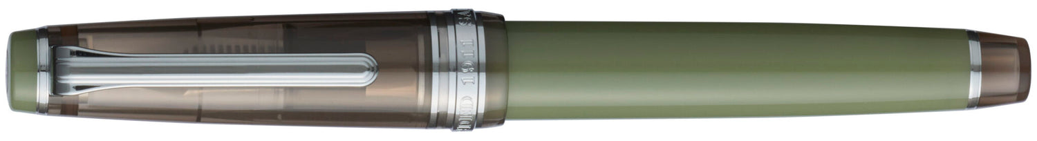 Sailor Professional Gear Slim Manyo 3 Fountain Pen and Ink Set " Chestnut" Limited Edition