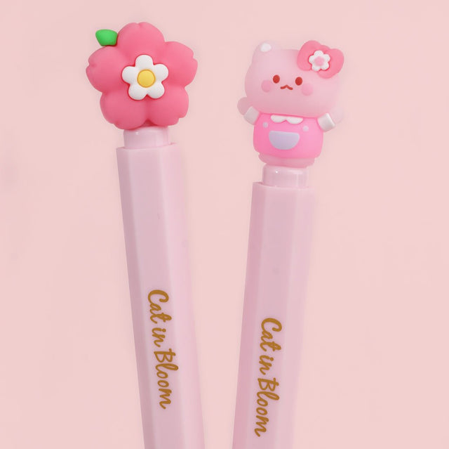 Sakura Cat Gel Pen