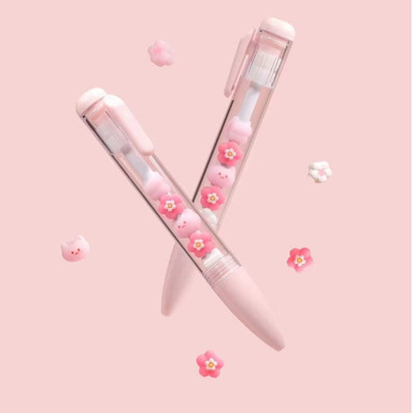 Sakura Cat Pile Gel Pen