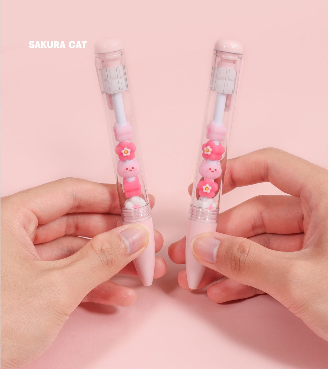 Sakura Cat Pile Gel Pen