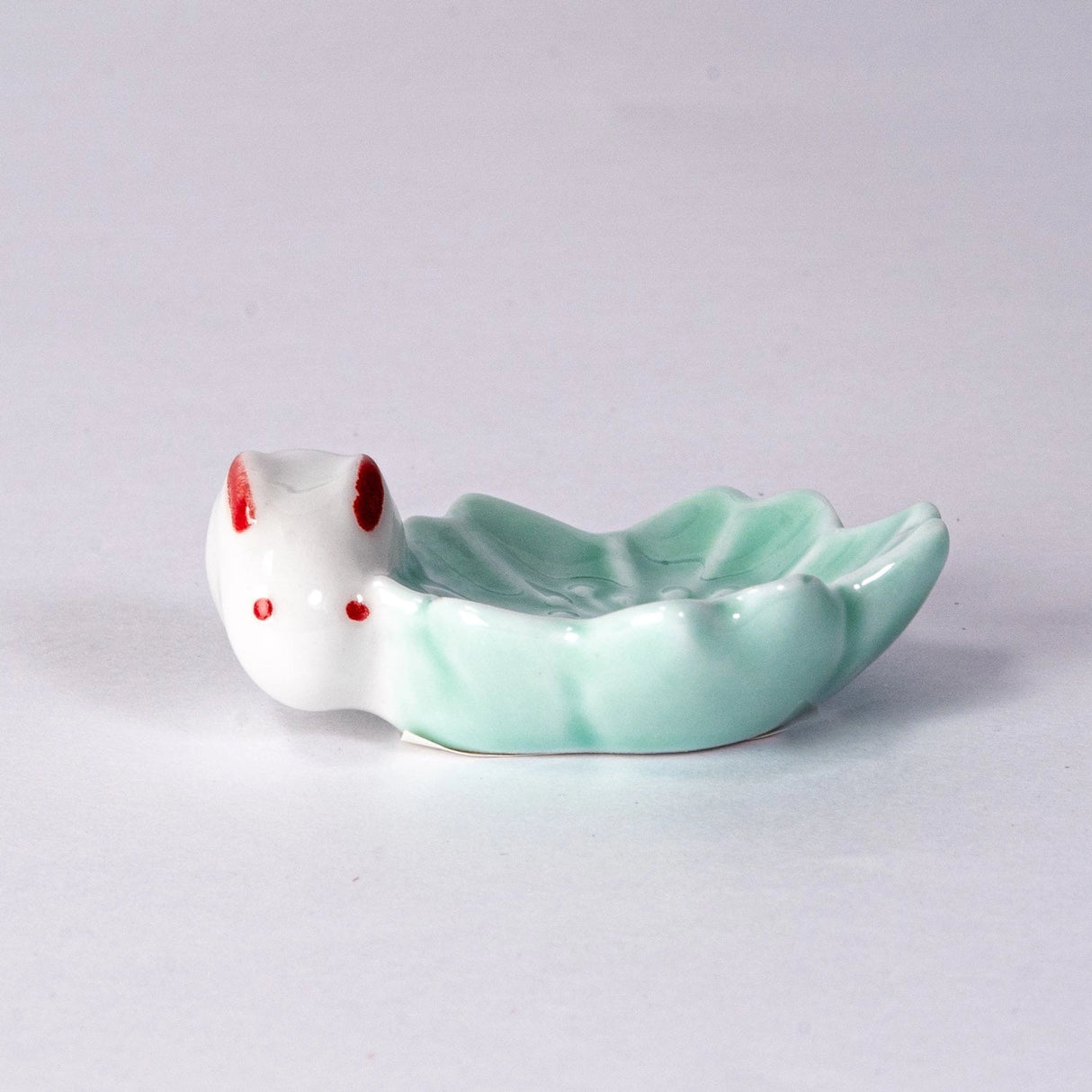 Sakura Rabbit Porcelain Chopsticks Rest Green – Little Craft Place