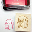 A very long time ago, a friend of mine asked for a boba stamp so she could track how often we sent her boba but I said no. Sorry my friend, I made this one with that memory in mind so this one's for you. This wooden stamp is made with premium rubber for long lasting extra crisp details.

This wooden stamp is made with premium rubber for long lasting extra crisp details. This stamp is:

Roughly 1.25in x 1.25in
Mounted on a wooden base.
Hand made with love in the USA&nbsp;