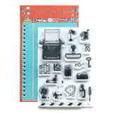 Need a little flavor to your style or possibly some small inspiration?&nbsp;Then the&nbsp;HST™ On My Desk Collection&nbsp;Stamps&nbsp;will be perfect for you. HST is where the details matter!!!

Product: Clear stamp
Size: Approximately 4 x 6 inches
