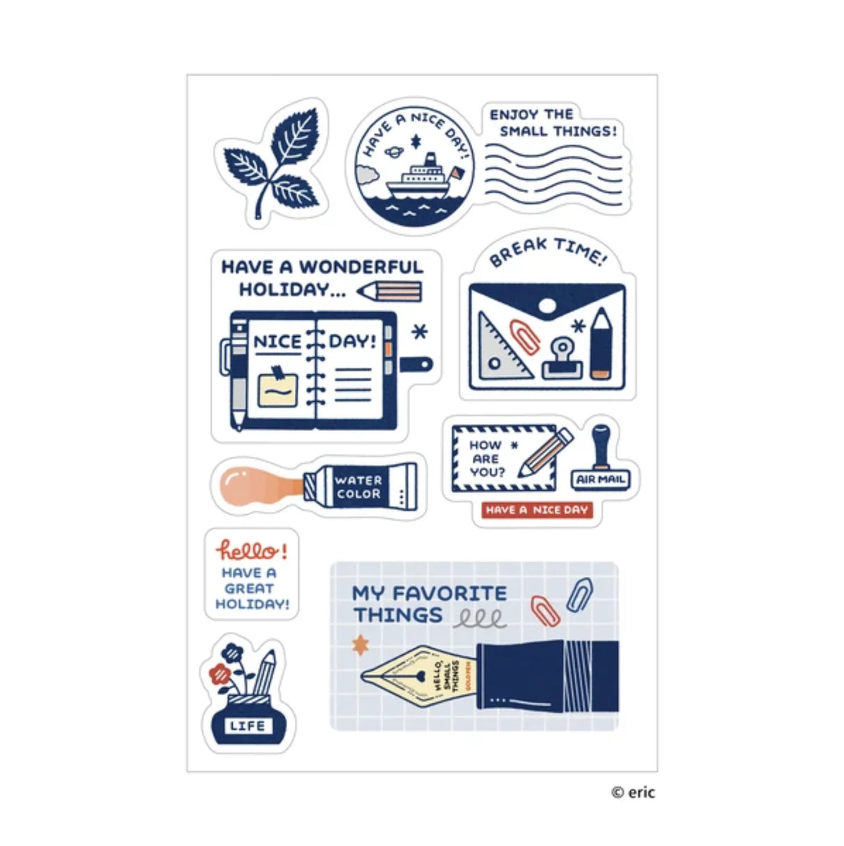 Sanby Multi-Sticker Eric Small Things - Good Time