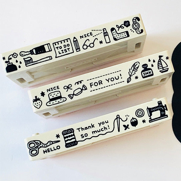Sanby x Eric Small Things Combination Stamp Set - Set 2