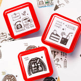 Sanby x Eric Small Things Pre-Inked Stamp Sweets
