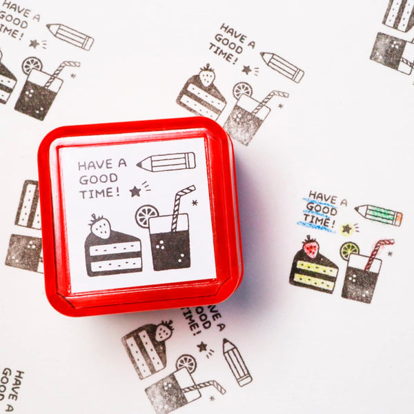Sanby x Eric Small Things Pre-Inked Stamp Sweets