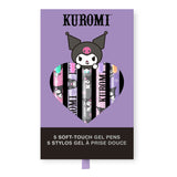 Sanrio Totally Kuromi™ Soft-Touch Gel Pen Set