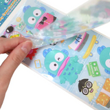 Sanrio "Hangyodon Daily Style" Dress up puffy stickers