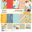 Say Cheese Classic Pooh Birthday Collection Kit includes six double-sided 12x12 Designer Cardstock sheets, including cut-apart Element Sheets and a 12x12 Cardstock Sticker Sheet. These cute papers and stickers can be used for scrapbooking, card making, journaling, photo albums, tags, and other paper crafting projects made with this collection.