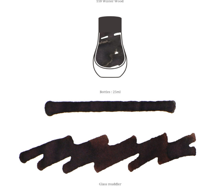 Dominant Industry Standard Ink 25ml - Winter Wood