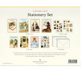 Vintage Cats Stationery Set