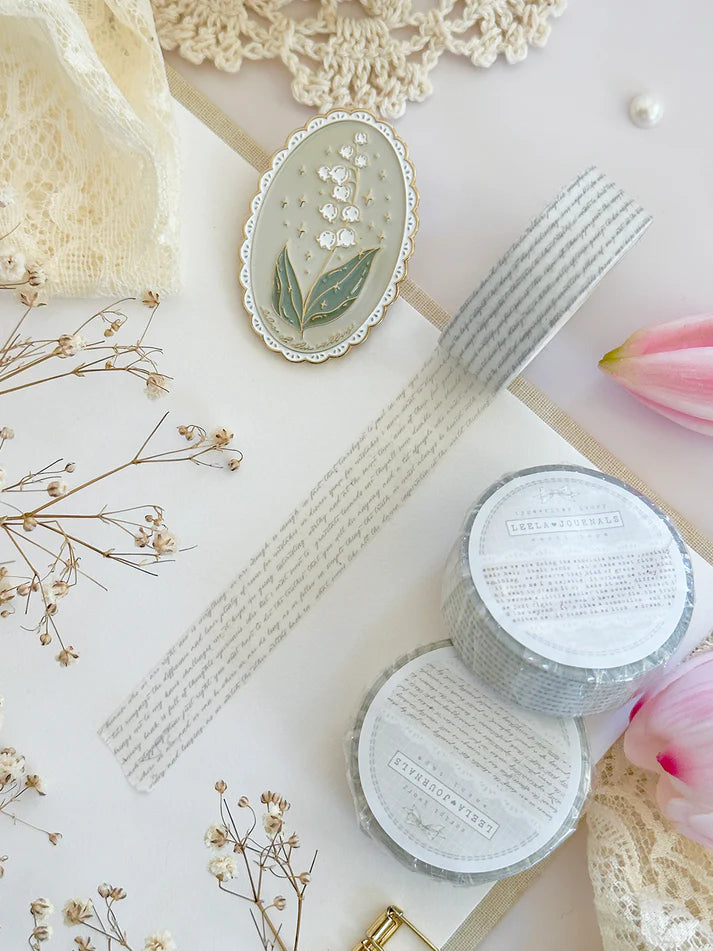 Script 15mm Washi Tape