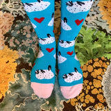 Sea Bunnny Nudibranch Socks