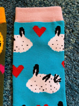 Sea Bunnny Nudibranch Socks