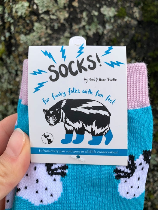 Sea Bunnny Nudibranch Socks