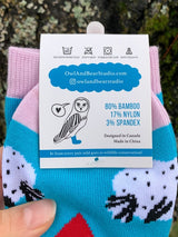 Sea Bunnny Nudibranch Socks