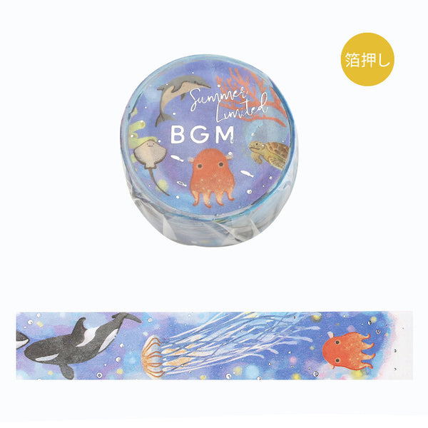 BGM Sea Creatures Washi Tape